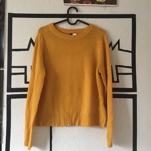Yellow Knit Sweater